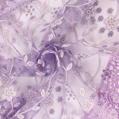 MATISSA Newborn Baby Girl/Boy Lace Tassels Wrap Swaddle Layer Baby Photography Prop (Purple) - Image 3