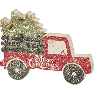 Primitives by Kathy Nordic Shelf Sitter, Tree & Truck Primitives by Kathy Nordic Shelf Sitter Tree Truck