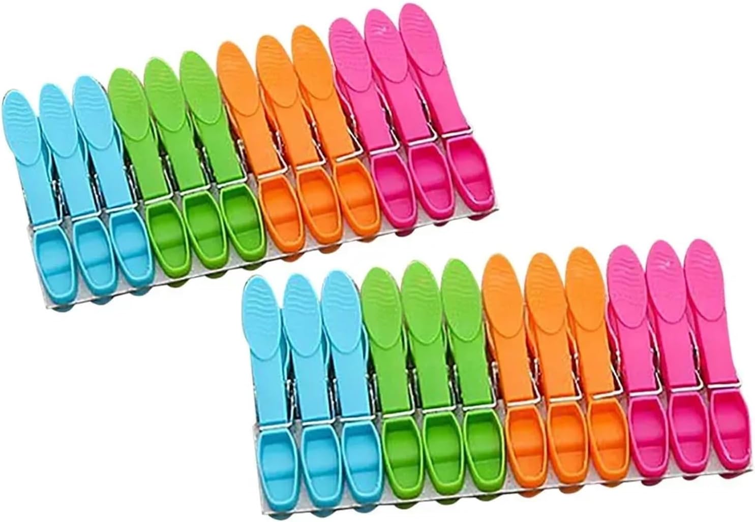 Clothes Pin 240Pcs Plastic Laundry Clothes Pins Hanging Pegs Clips Clothespins Underwear Drying Rack Holder for Clothes，Home Decoration