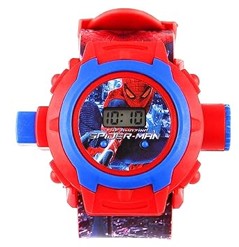 HILY Digital Unisex-Child Watch (Multicolored Dial Multicolored Strap)