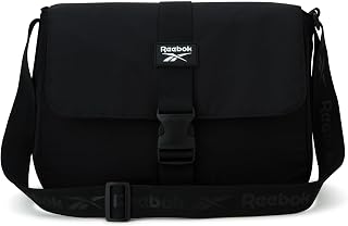 Reebok Womens Small Crossbody Bag Lightweight Nylon Purse Adjustable Strap