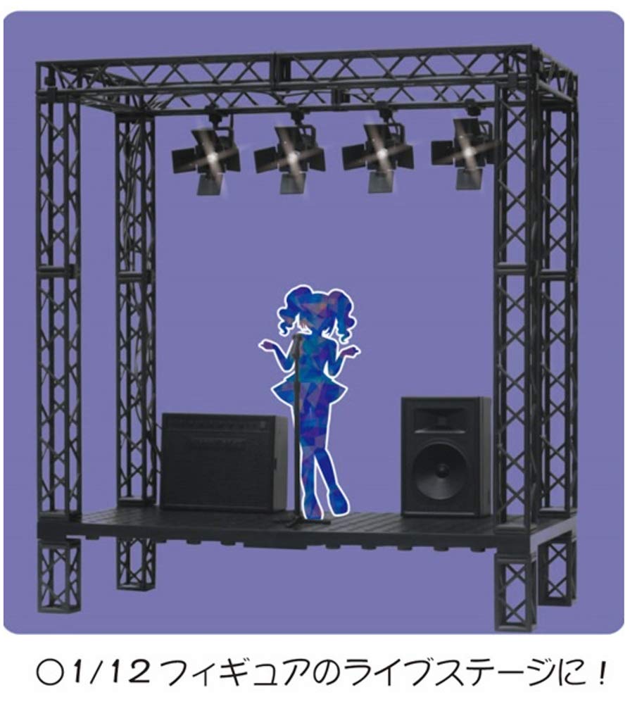 ※箱無し　ホビーベース　ライブステージセット　おまけ付き　一部組み立て済み ライブステージセット ブラック | HLJ.co.jp