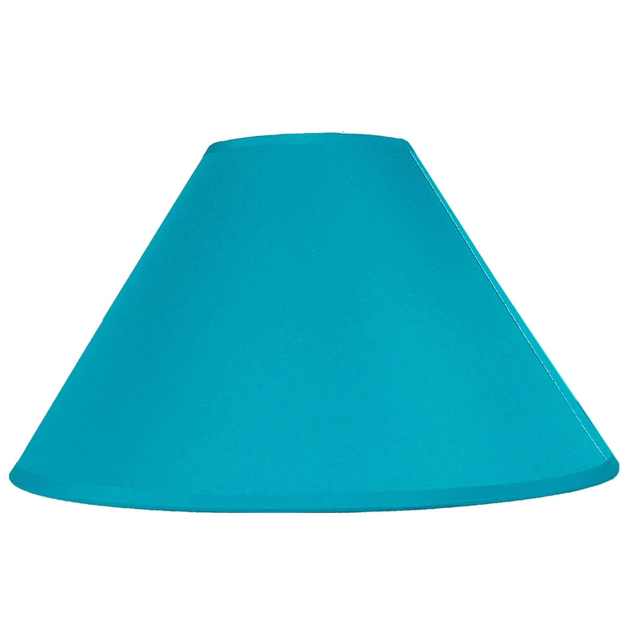 Loxton Lighting Teal Empire Cotton Coolie Lamp Shades For Table Lamps And Pendant Ceiling Lights - 30Cm Dia (Teal)