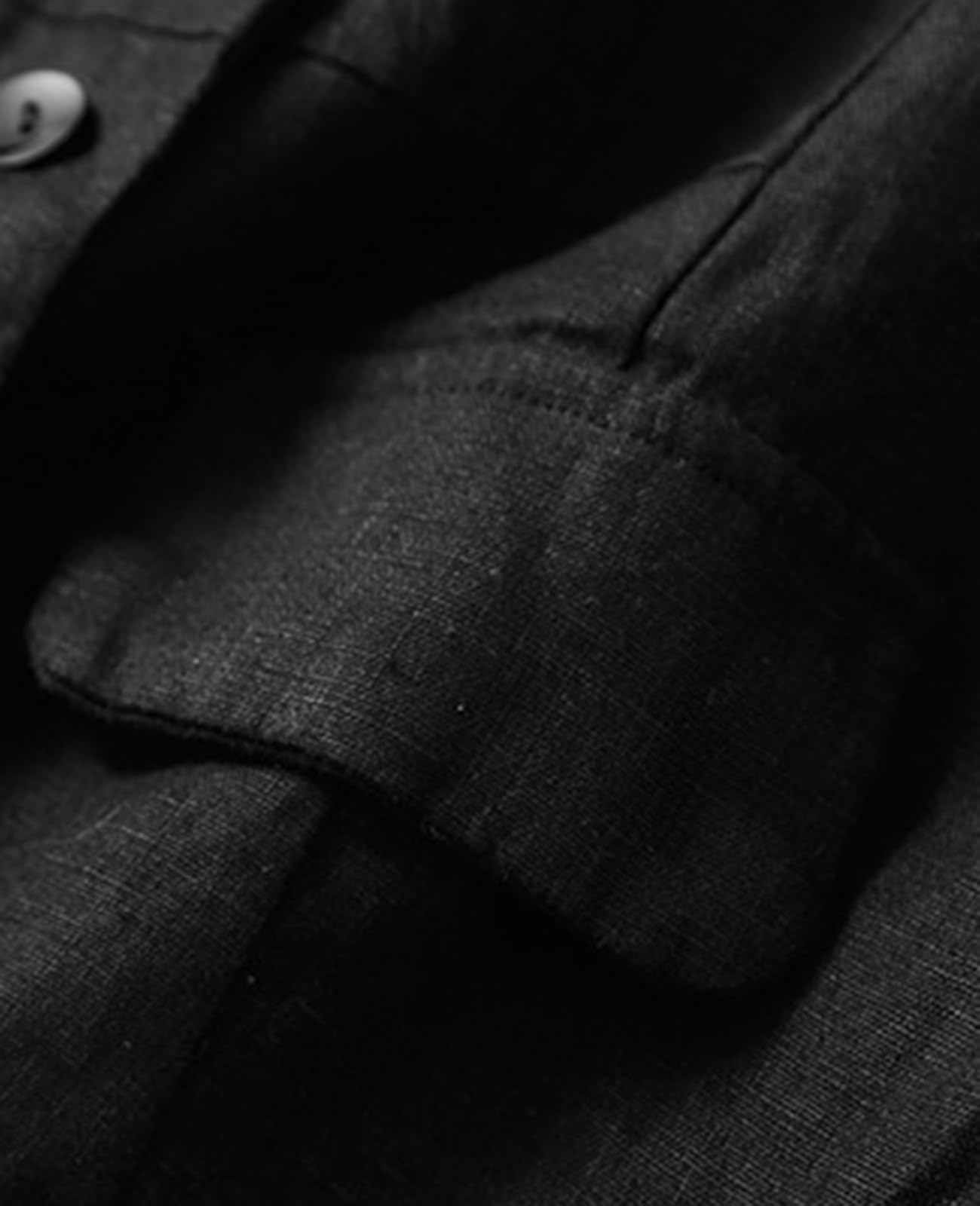 Damen-Leinenweste, lässig, ärmellos, Knopfleiste, Leinenblazer, leicht, V-Ausschnitt, Weste mit Tasche