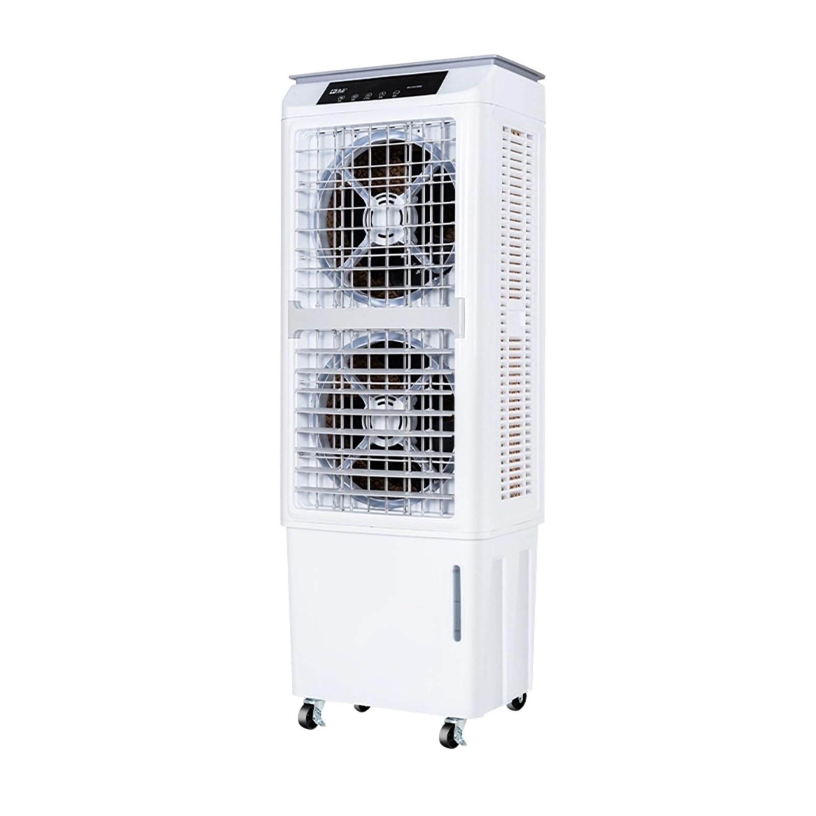 GTHTUHFD Portable Air Cooler For Home With 4 Ice Boxes, 3-In-1 Fan, 3 Speeds & 40L Tank, Windowless Ac With Casters,Mechanical-30L