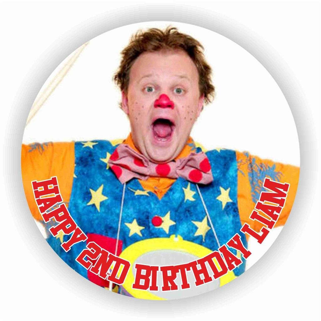 Birthday Bazaar Mr Tumble Cake Topper : 7.5" Icing