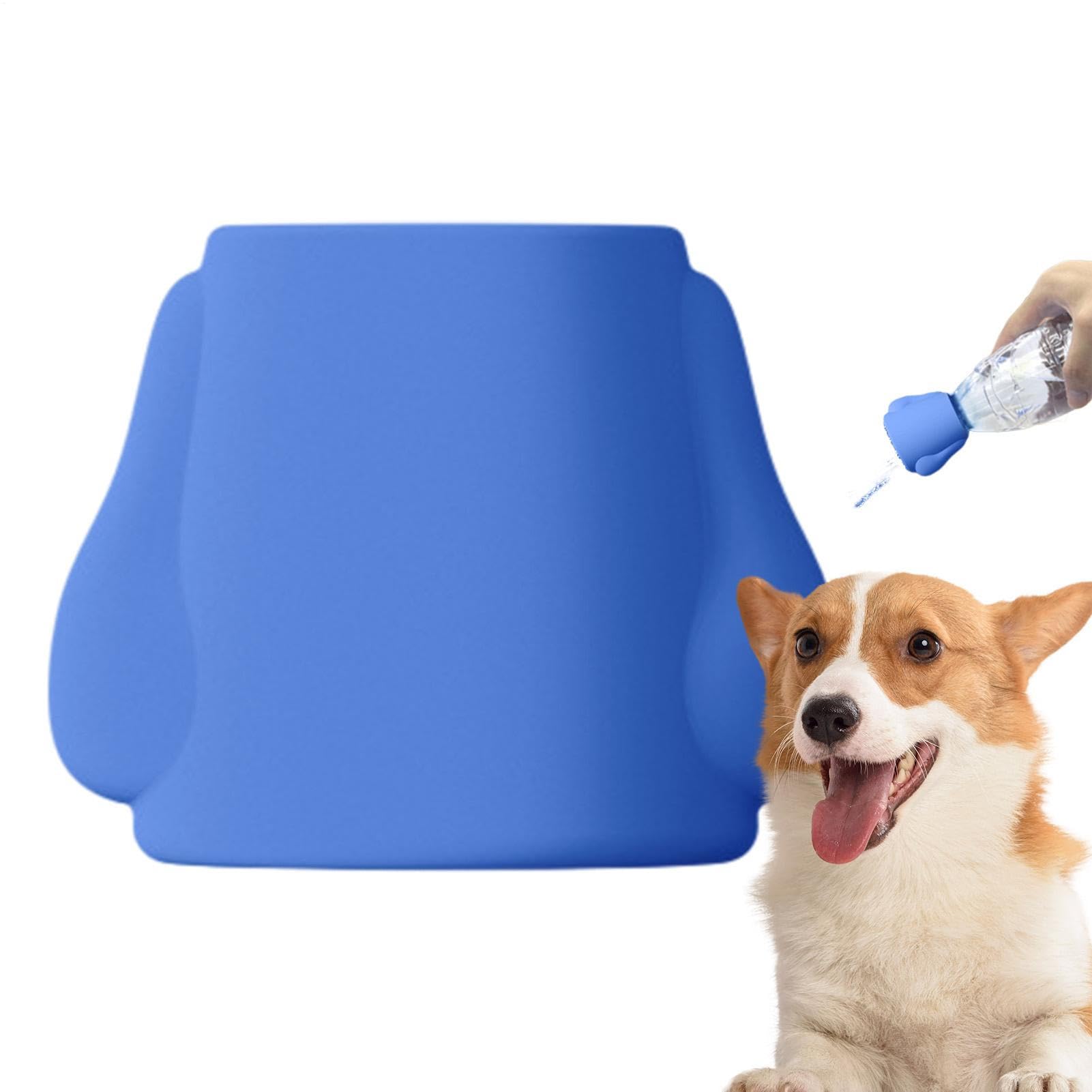 Portable Bottle Shower Head - Pet Shower Head Attachment, Pet Bathing Tool, Silicone Outdoor Water Sprayer, Bottle Cap Sprinkler, Outdoor & Indoor Dog Showerr Heads for Dogs, Hiking, Beach โ image 1