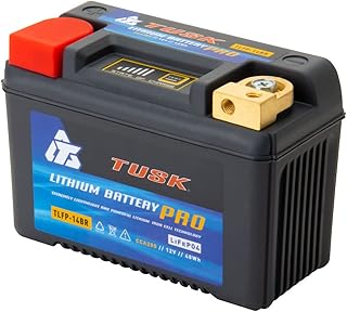 Tusk Lithium Pro Battery TLFP-14BR Compatible with Yamaha Tenere 700 2021-2023/690 Enduro 2008-2024