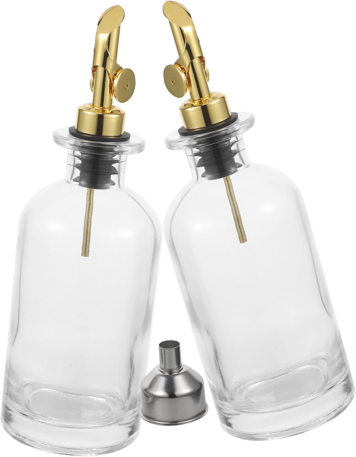 Mikinona Glass Olive Oil Bottle Cooking Oil Dispenser Sprayer for Kitchen Soy Sauce Dispenser