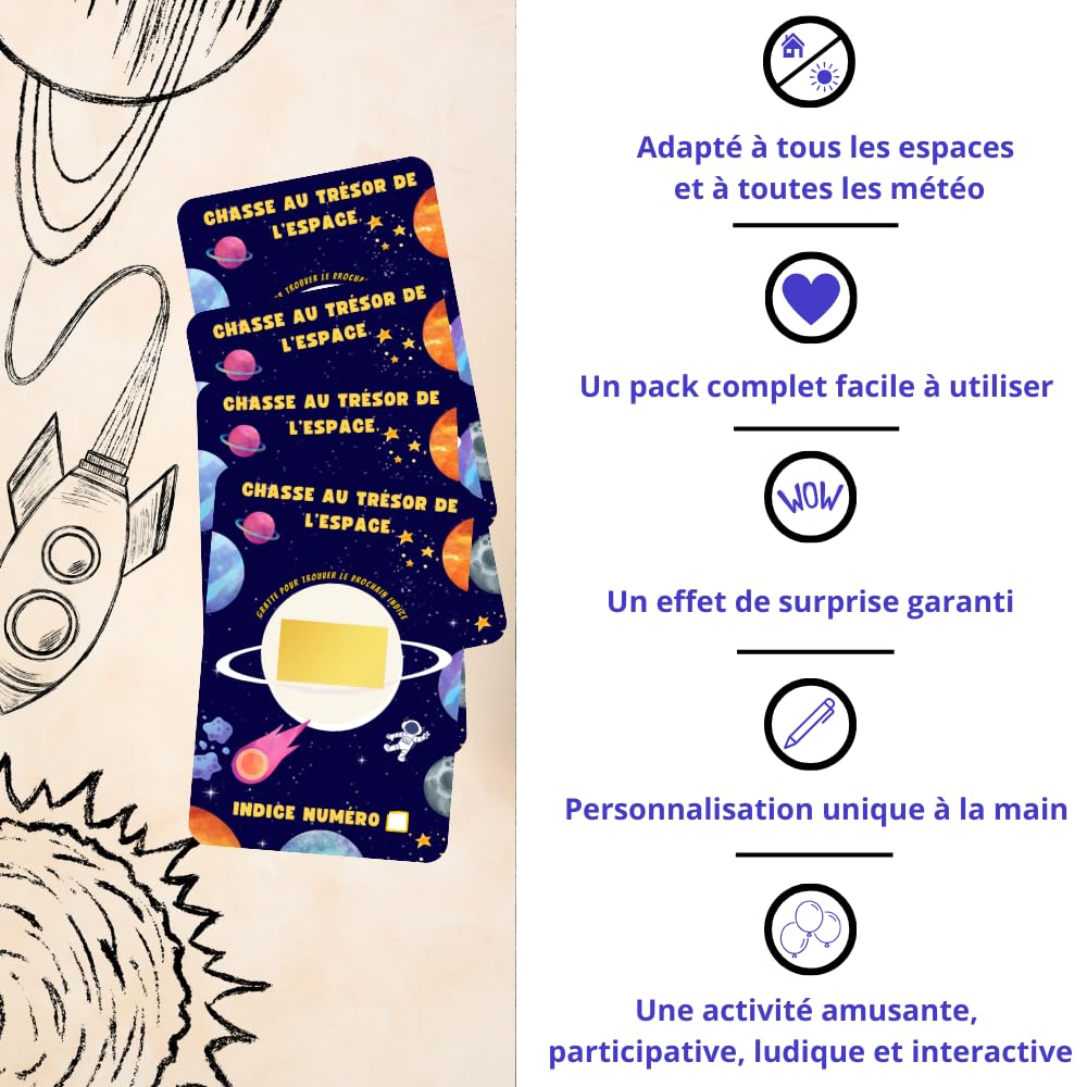 JEU LA CHASSE AU TRÉSOR DES ENFANTS (FR) - JEUX DE SOCIÉTÉ / Enfants (6 à 8 ans