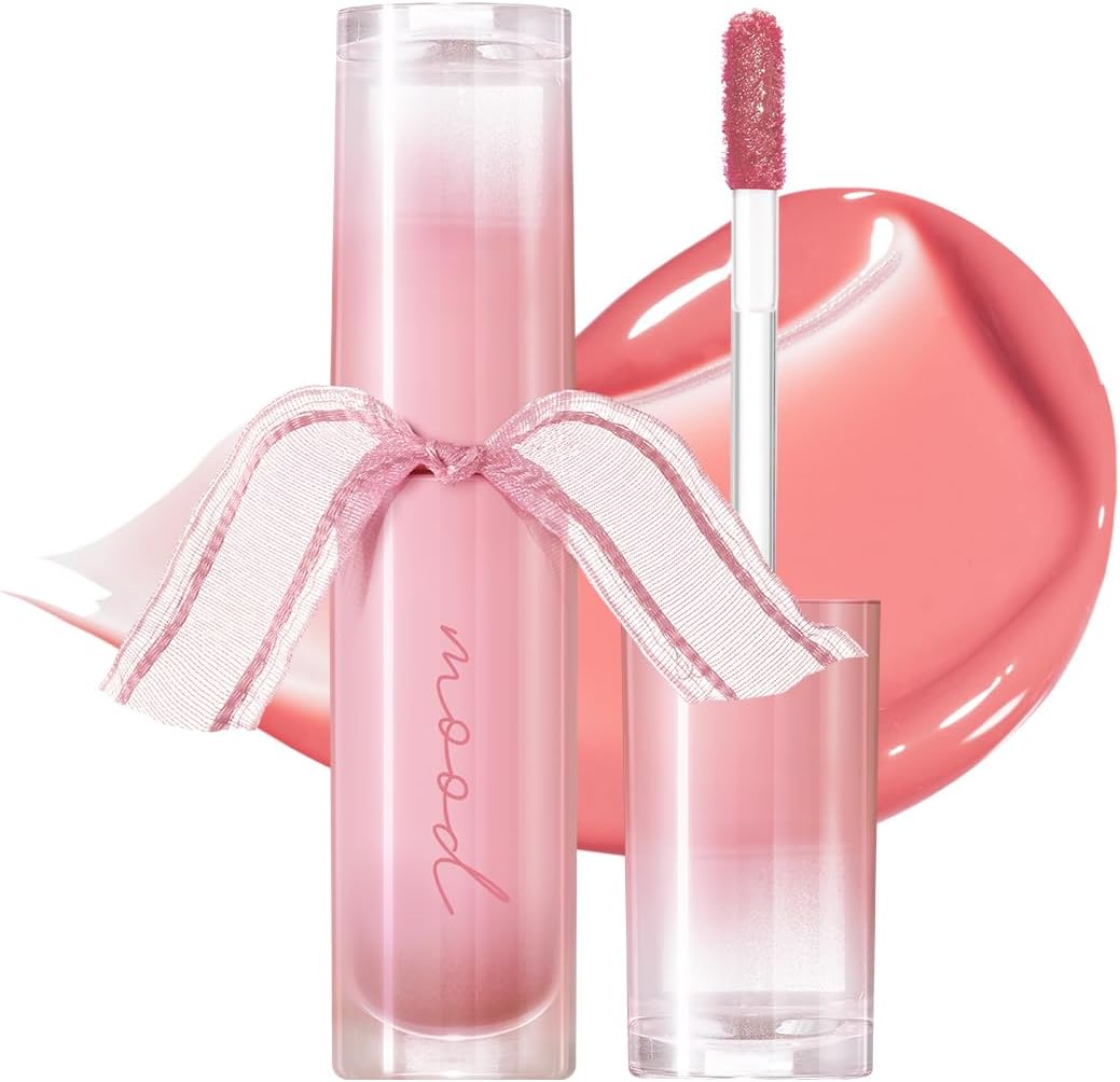 Peripera Ink Mood Glowy Tint | Lip-Plumping, Naturally Moisturizing, Lightweight, Glow-Boosting, Long-Lasting, Comfortable, Non-Sticky, No White Film (012 WARM-GORITHM)