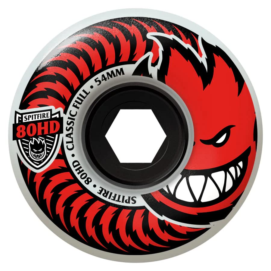 Amazon | Spitfire スケートボードホイール 54mm 80HD クラシック フル