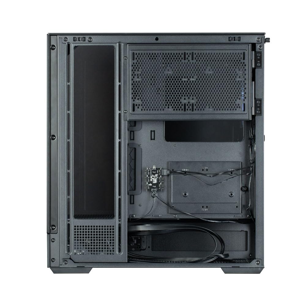 ZALMAN P40 Prism - Carcasa para Ordenador (Torre Media), Color Negro