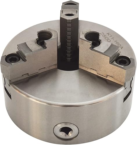 Portabrocas de torno de 6 '' K11-160 de 3 mordazas autocentrante 6.299 in para fresadora de perforación CNC