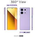 Pikkme Redmi Note 13 5G Back Cover Camera Protection Shockproof Soft Matte Silicone Back Case for Redmi Note 13 5G (Purple) gallery image