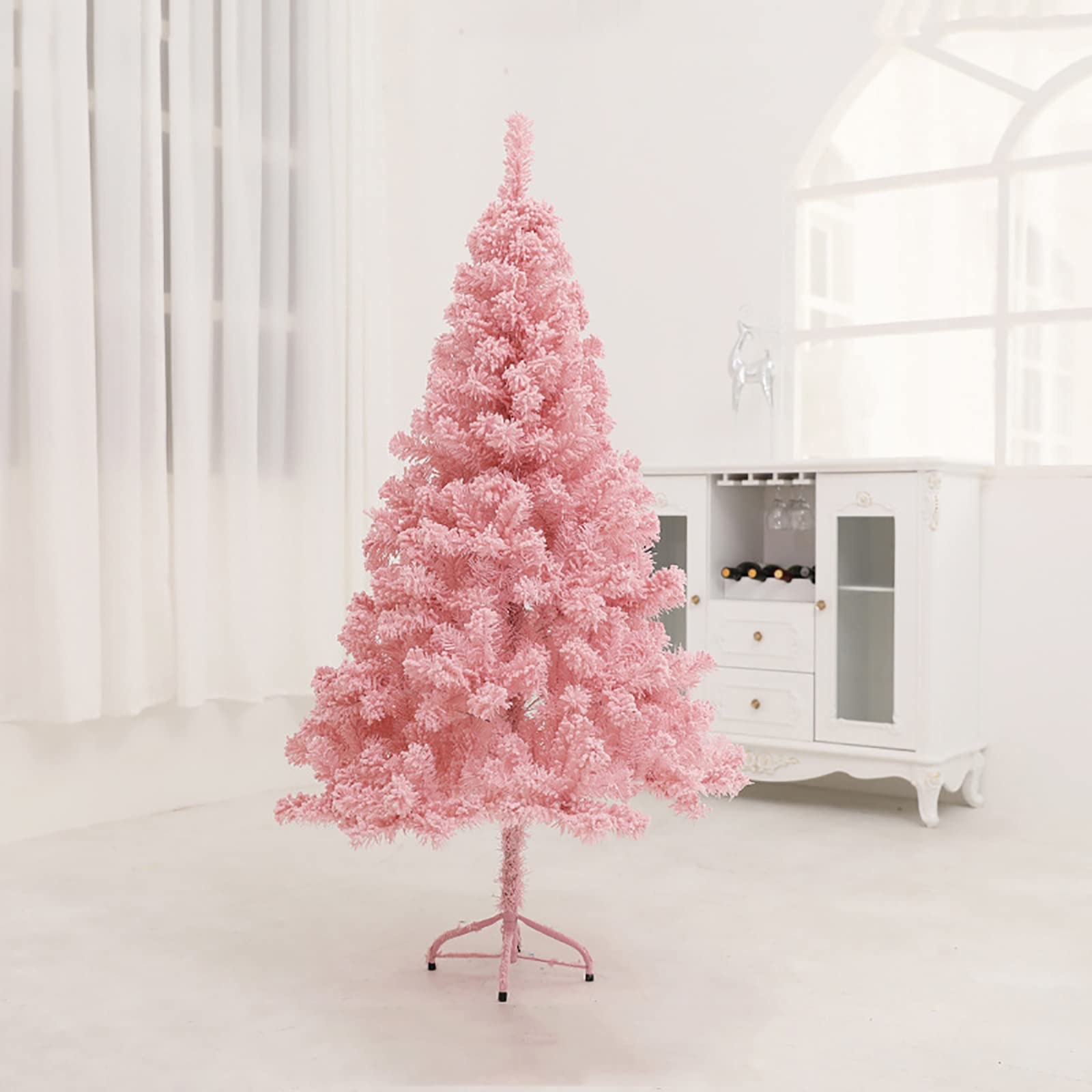 ピンククリスマスツリー 180cm おしゃれ セット クリスマス