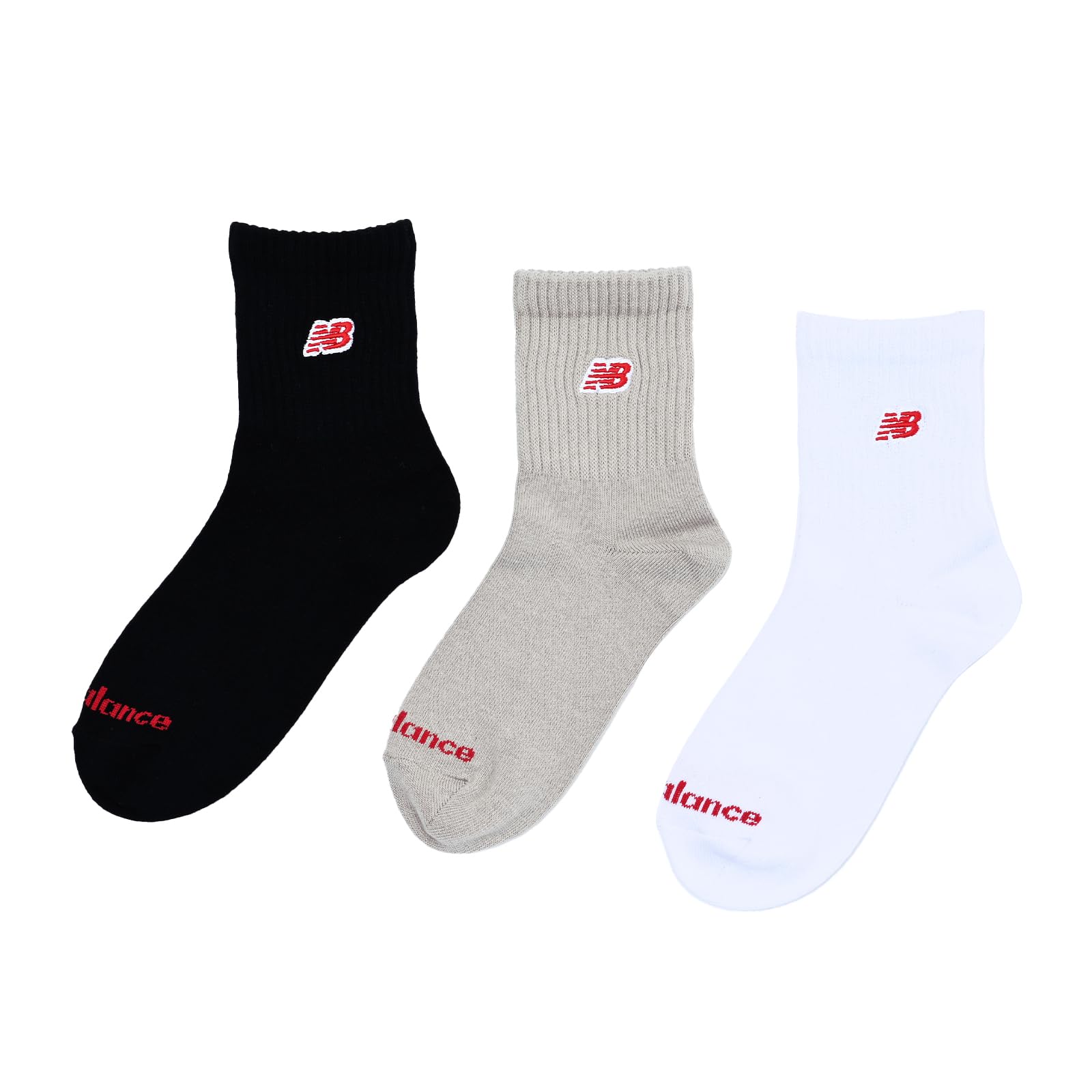 [ニューバランス] キッズ ジュニア 靴下 ジュニア３Pソックス (LAS556…