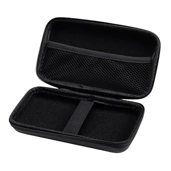 JiangJiangBao EVA Hard Case Compatible with AYANEO Pocket AIR Mini Handheld Game Console and Accessories, Storage Case for Charging Cable, Drop-Proof and Wear-Resistant