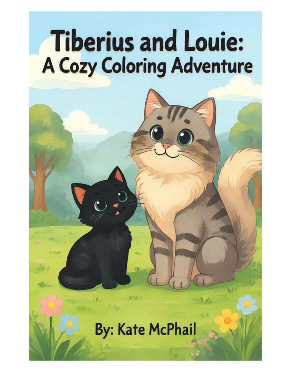 Tiberius and Louie: A Cozy Coloring Adventure (Tiberius and Louie Coloring Books)
