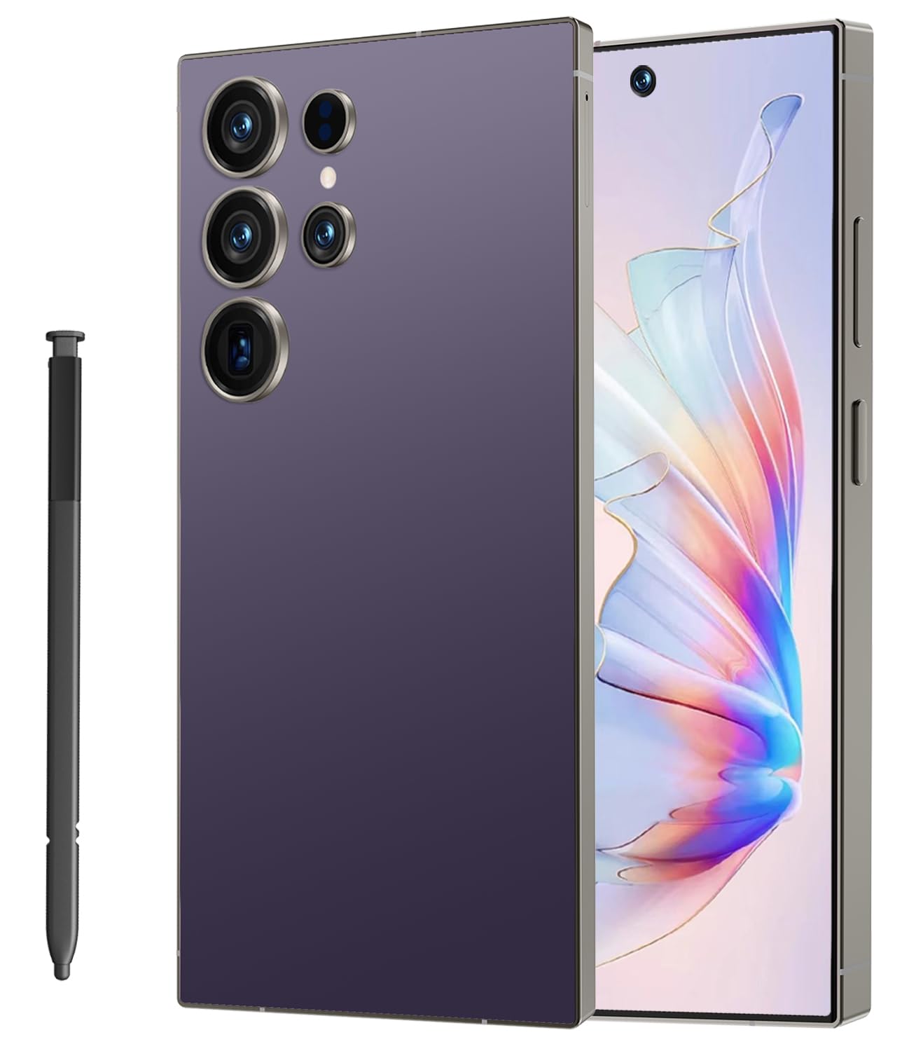 Liibao I26 Ultra Unlocked Cell Phone,12+512GB 5G Unlocked Phone, 6.99" HD Screen Smartphone Built in Pen Android 14 Battery 7000mAh, Dual SIM/Face ID/Fingerprint Lock/GPS (Black) — view 13