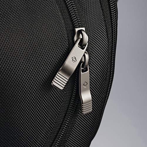 Samsonite Kombi Business Backpack, Black/Brown, 16.25 x 10.5 x 5-Inch - image 9
