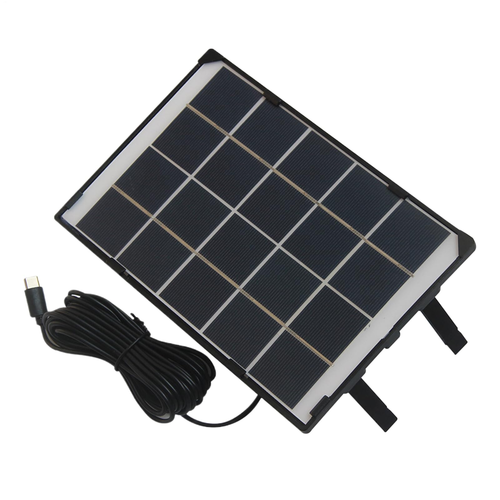 Panel solar plegable contra apagon electrico para cargar linterna y movil