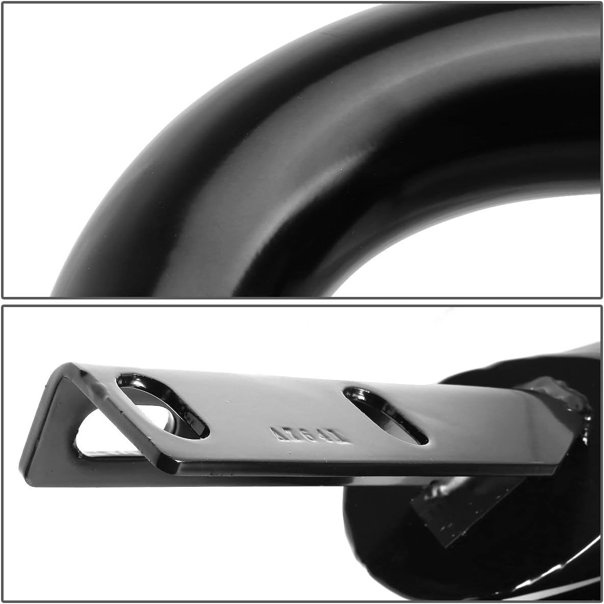 DNA MOTORING BURB-025-BK BURB025BK 3" Front Bumper Push Bull Bar,Black