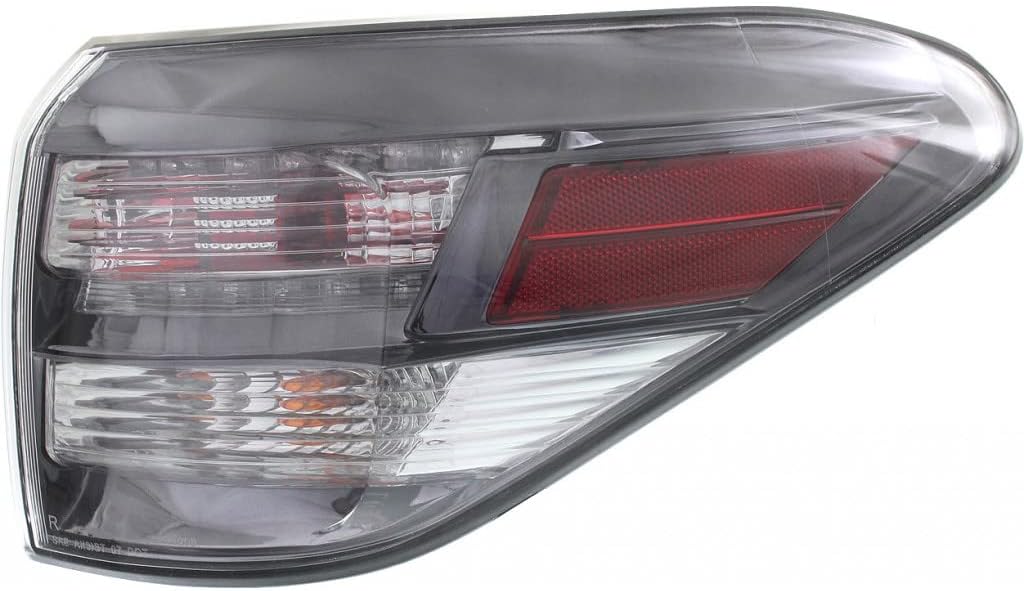 CarLights360 For Lexus RX350 2010-2012 Tail Light Assembly CANADA Built Driver Side | LX2804105 | 81560-0E021