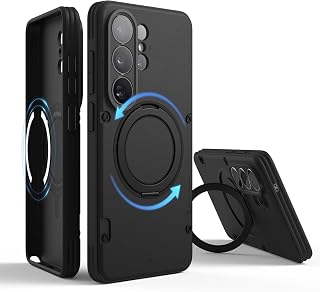 elago Magentic Ring Stand Armor Case Compatible with Samsung Galaxy S26 Ultra Case, 360 Rotatable Ring Stand, Compatible w... Price In India