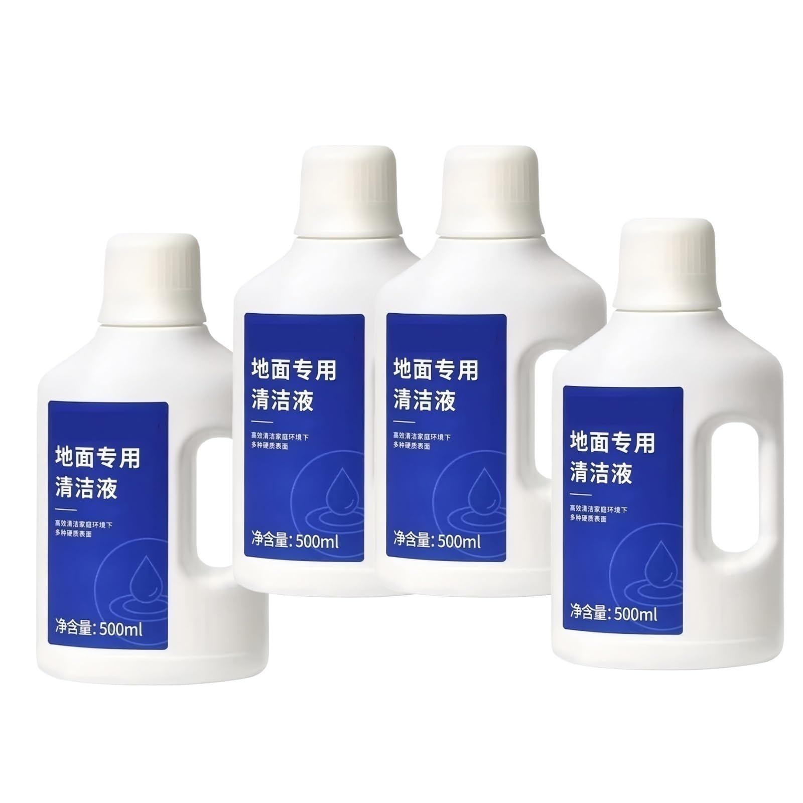 Líquido limpiador multisuperficie for suelos (500ml), compatible con Dreame H12 Pro/H13Pro/H12 Dual/H11/H11Max/H14 Pro/H20 Ultra/H30 Ultra(500mlx4)