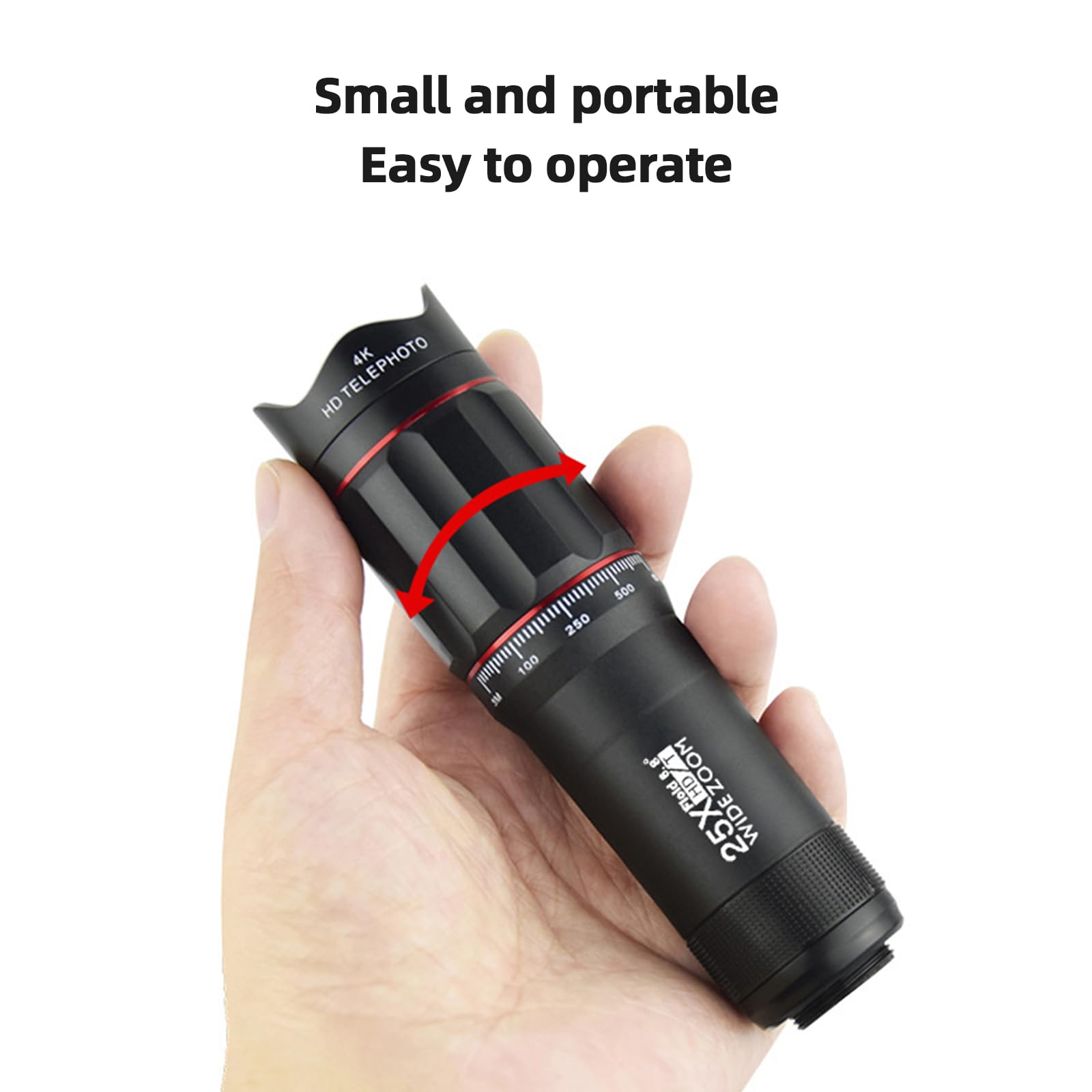 Amazon.com: Andoer 25x Macro Telephoto Smartphone Lens Kit with