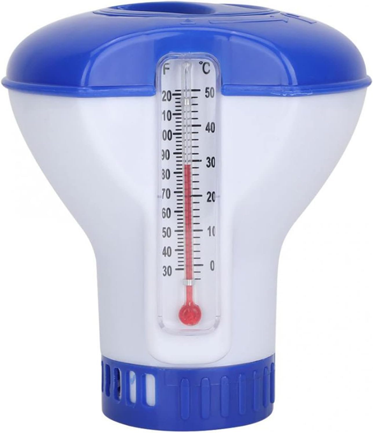 12.7cm Floating Dispenser Chlorine for Pool, Chlorine Tablets Dispenser Adjustable Chemical Floater for Indoor & Outdoor Swimming Pools Hot Tubs (1pcs)