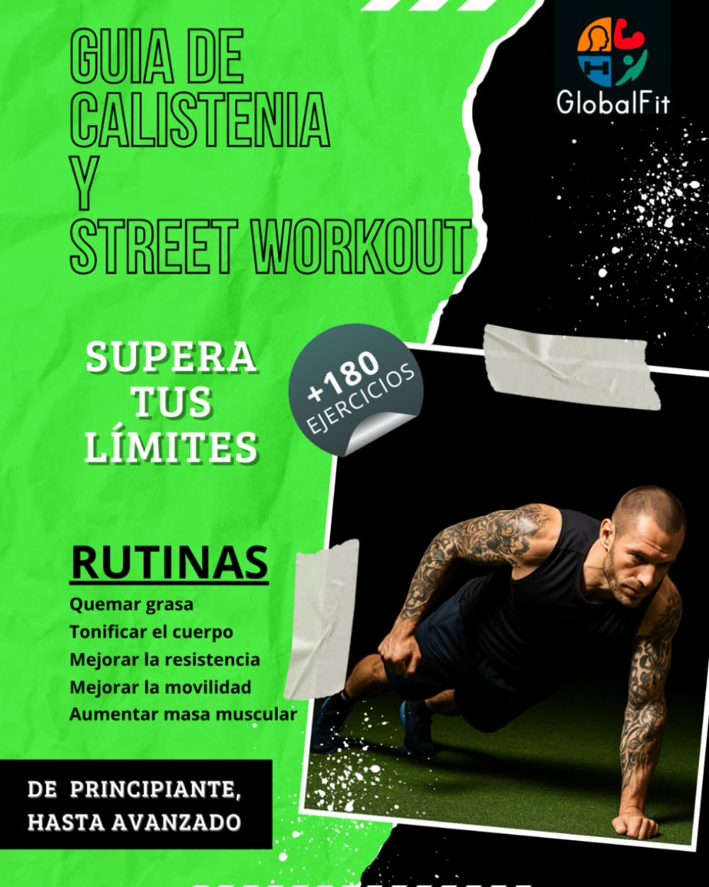 Guia de Calistenia y Street Workout: Libro de entrenamiento con el peso corporal para perder peso, ganar fuerza, músculo y disciplina – Guía ilustrada ... ni máquinas para principiantes y avanzados