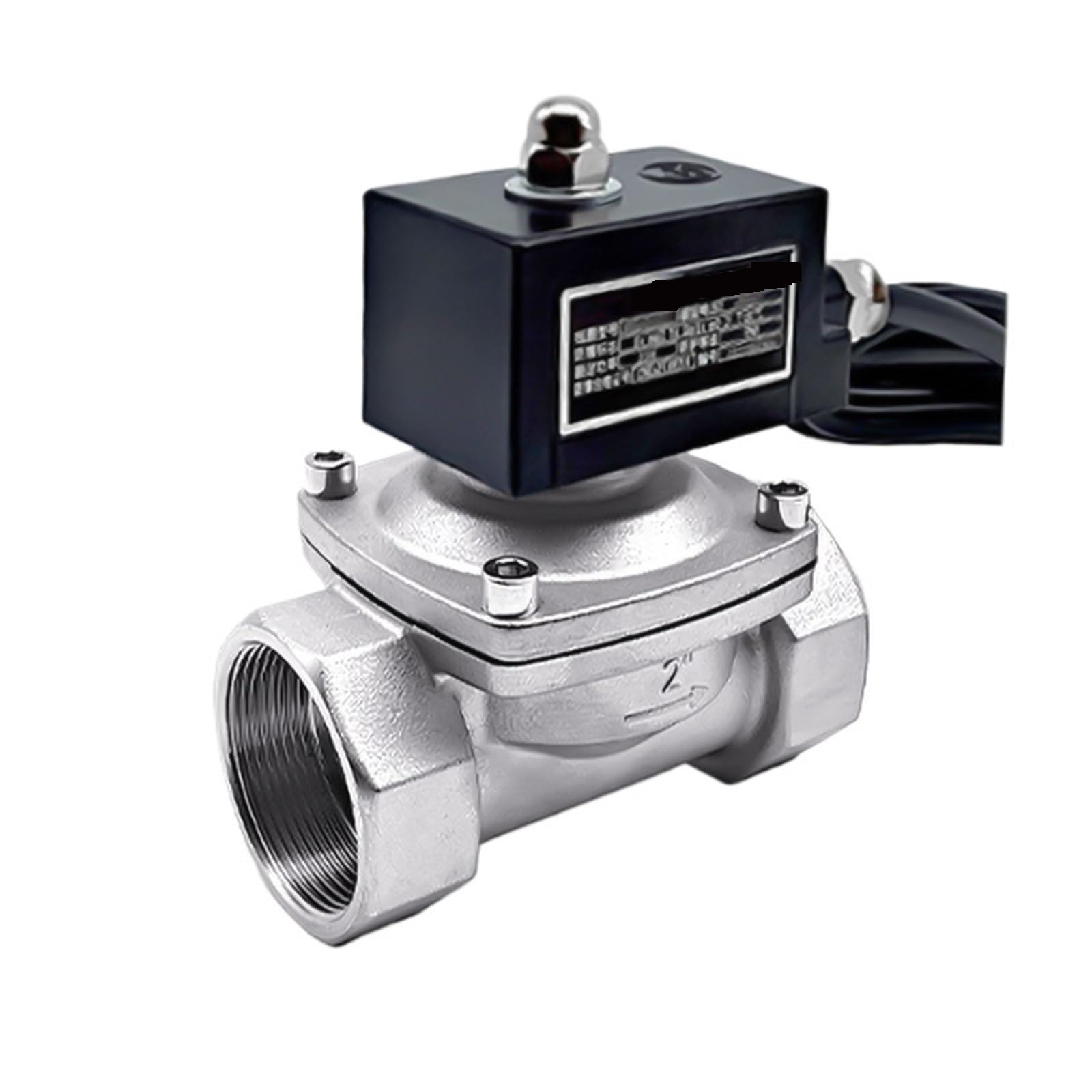 Nxdpajqizh 2 " Normally Closed Solenoid Valve Dn50 304 Stainless Steel Solenoid Valves(230Vac)
