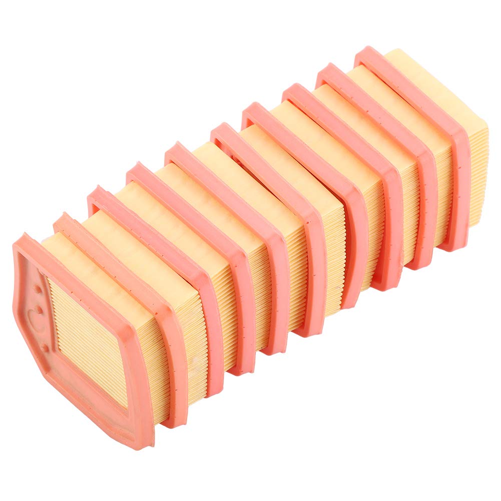 Filtro Aria, 10 x detergente per Filtro dell'Aria per Stihl FS410 FS460 FS240 FS260 FS360 Trimmer 8,8 x 7,7 x 2 cm/3,46 x 3,03 x 0,79 Pollici