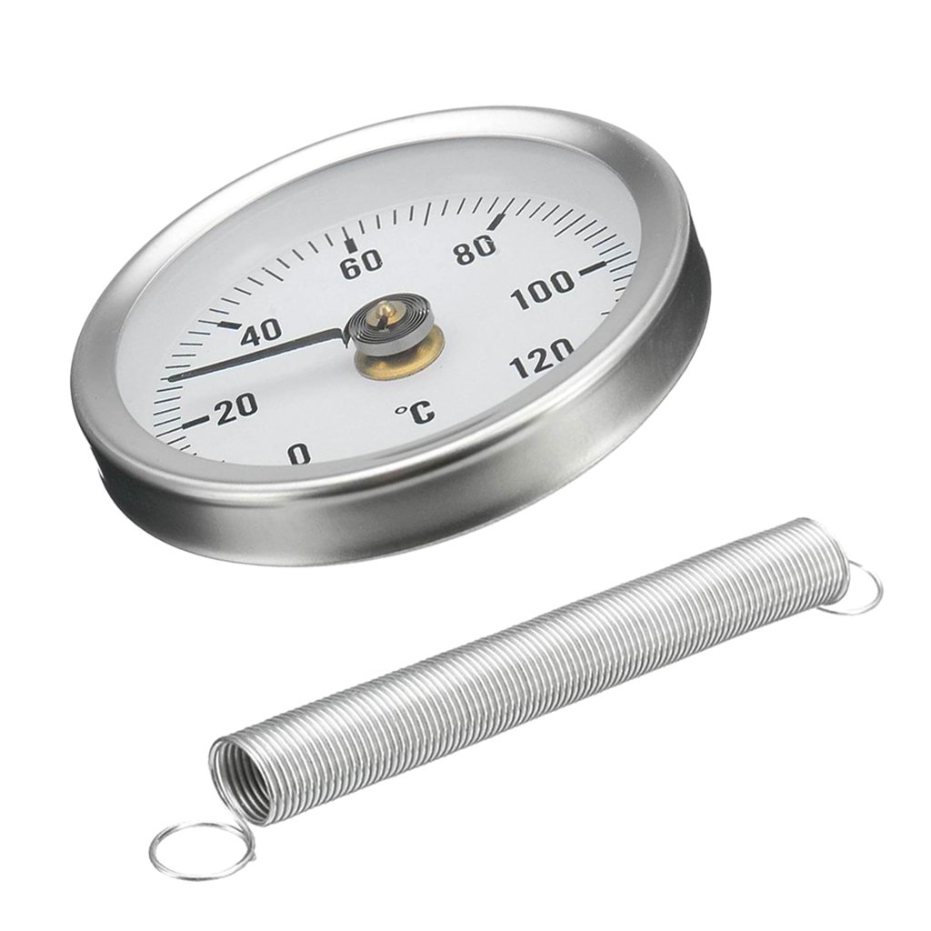 CVC. Chauffage - Thermomètre Bimétal à Bracelet et pour Tuyau d'Eau Chaude, 5 Pièces