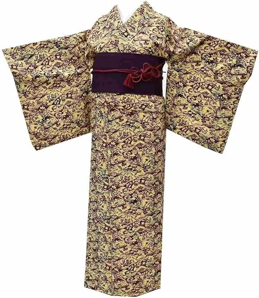 正絹小紋と袋帯セット