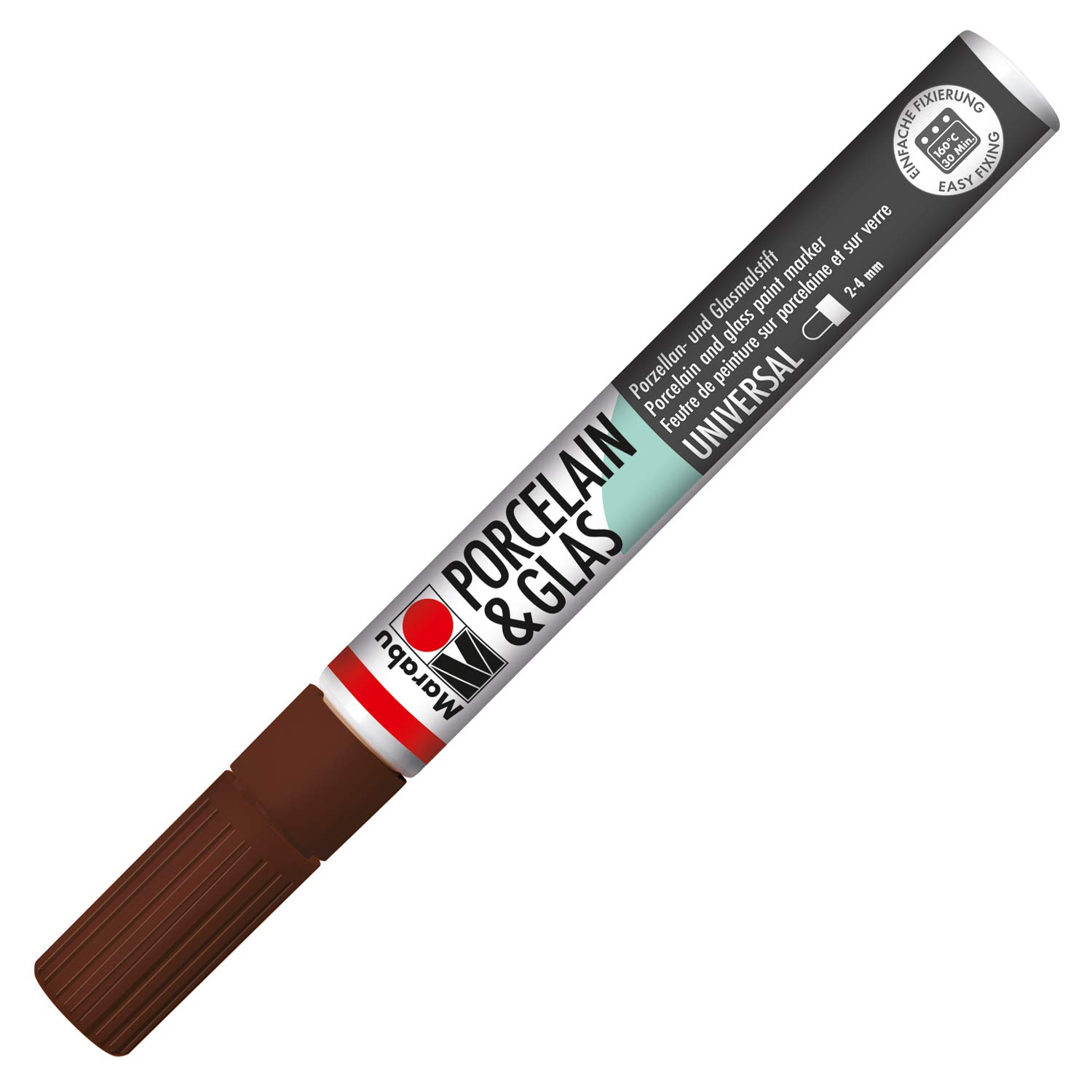 Marabu Porcelain Painter Tip, Paint, Cocoa, 3-4 mm