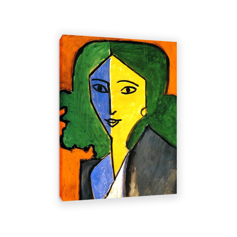 MYCGGDGH Henri Matisse Painting Reproduction Lydia Delectorskaya famous art poster Henri Matisse wall decor for bedroom Picture for living room Bathroom Office 85x60cm(33x24in) Frame