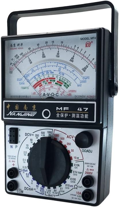 XUNQI AC DC Electrical Multimeter Tester Voltmeter Ammeter Ohmmeter Analog Multimeter Tester