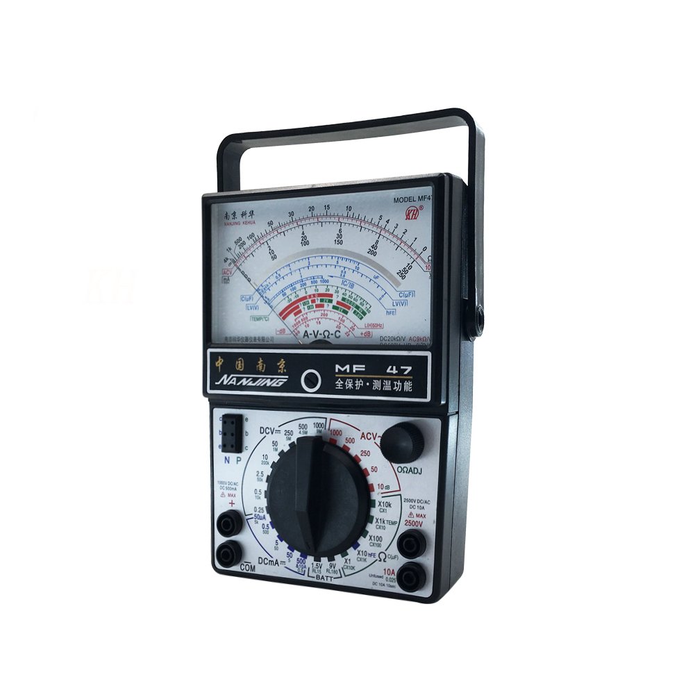 Handheld AC DC Voltmeter Ammeter Ohmmeter Analog Multimeter Voltage