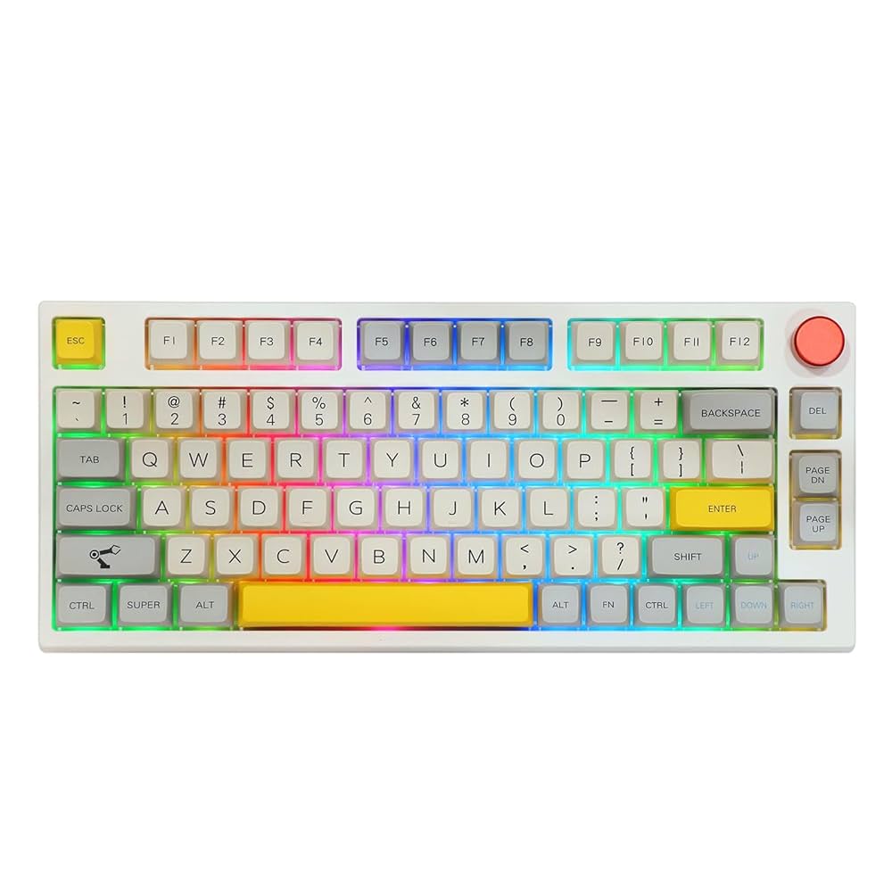 【セット売り】Epomaker TH80 Pro メカニカルキーボード本体 Epomaker-メカニカルキーボードGH80 SE,75%,ホットスワップ可能
