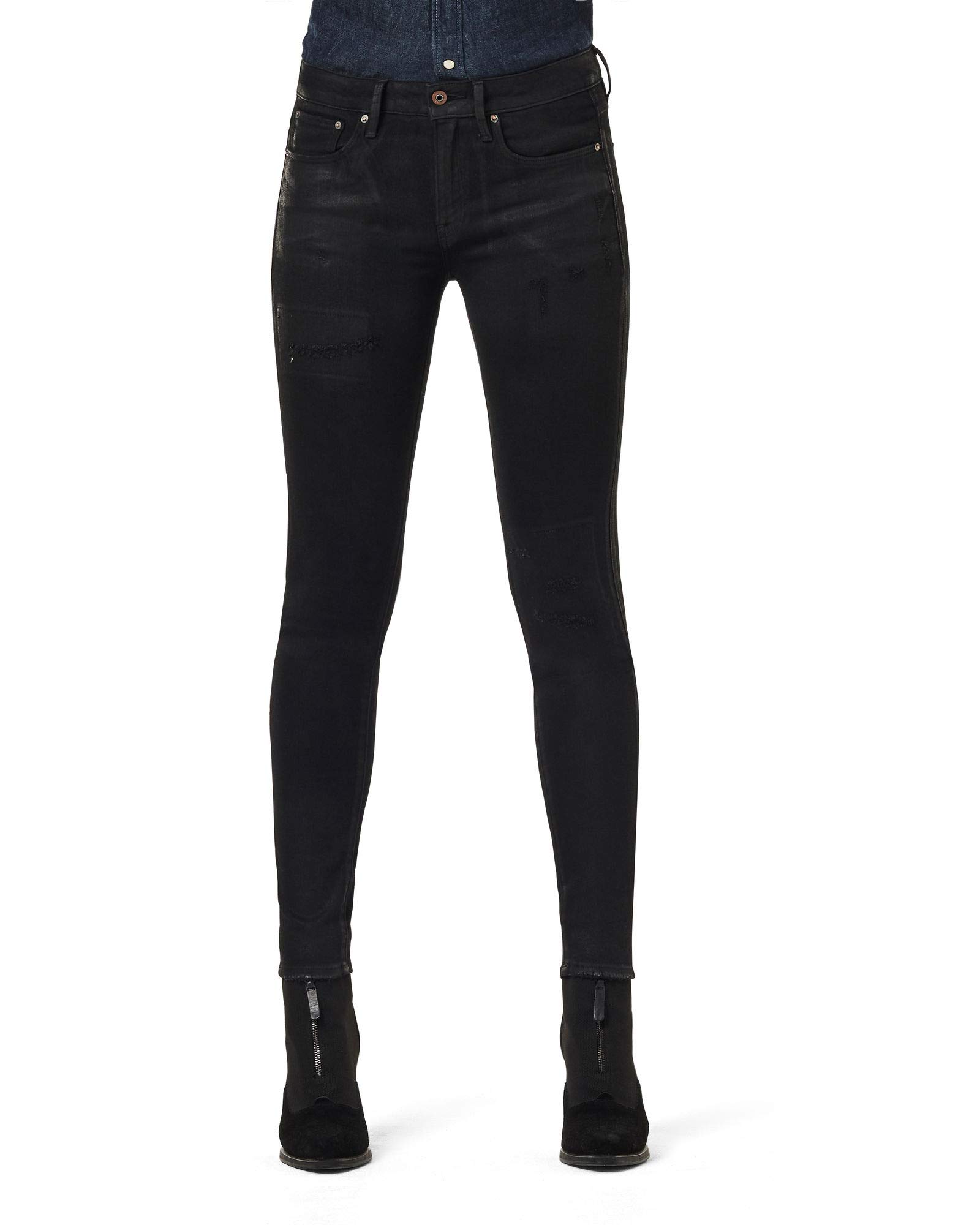 G-Star RAW Damen 3301 Mid Skinny Jeans