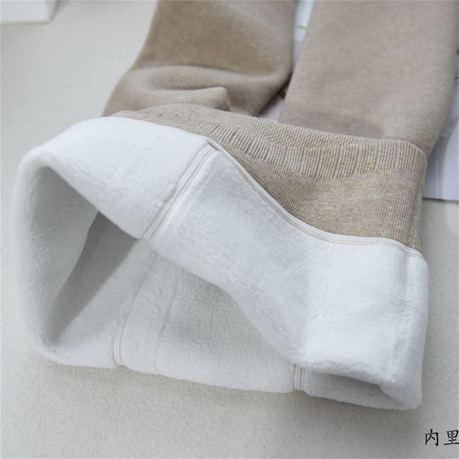 Collant da Donna Donne Spessa Colla Colla Colla Cassole Pella Cashmere Piede/Colletti Nessuli