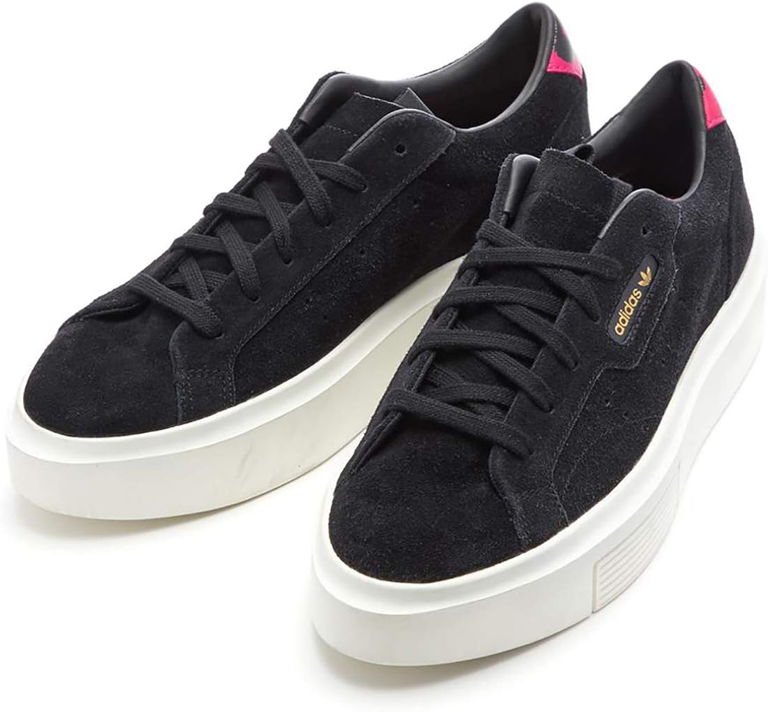 Adidas EF8854 Sleek Super W SLEEK SUPER Black/White/Pink, black/white/pink,  : Shoes \u0026 Bags - Amazon.co.jp