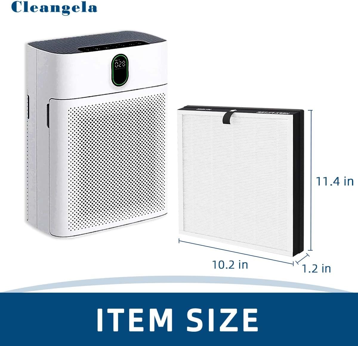 HY4866 Replacement Filter Compatible with MORENTO and WESTHEY HY4866 Air Purifier, YIOU M1 Air Purifier Replacement Filter Enhanced Version HY4866 Genuine Air Purifier Filters 4 Pack - Image 3