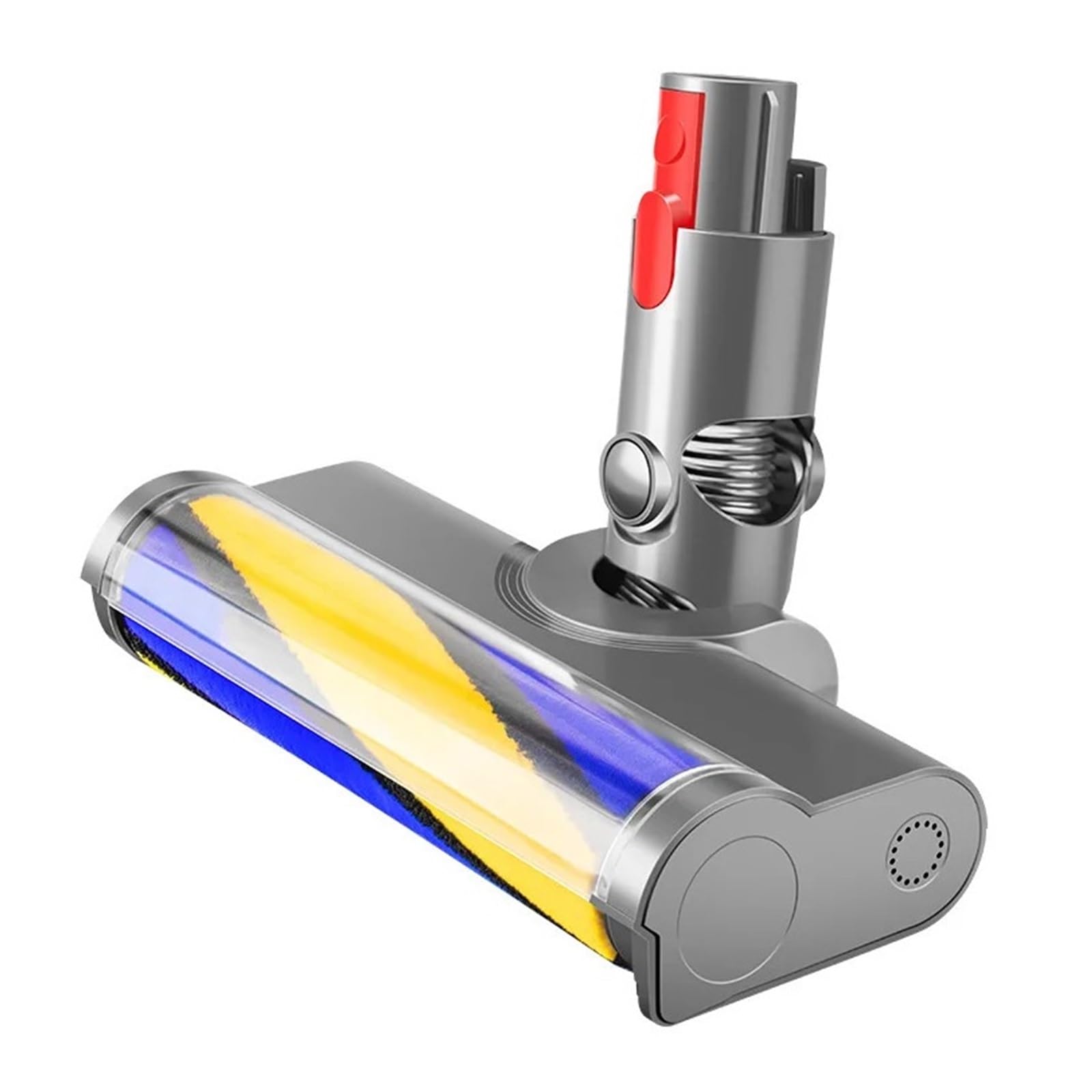 Cabezal de Cepillo Suave con luz LED Verde. Compatible con Dyson V6, V7, V8, V10, V11, V15, V10 Slim y V12 Slim. Accesorios for aspiradoras inalámbricas.(V7 V8 V10 V11 V15)