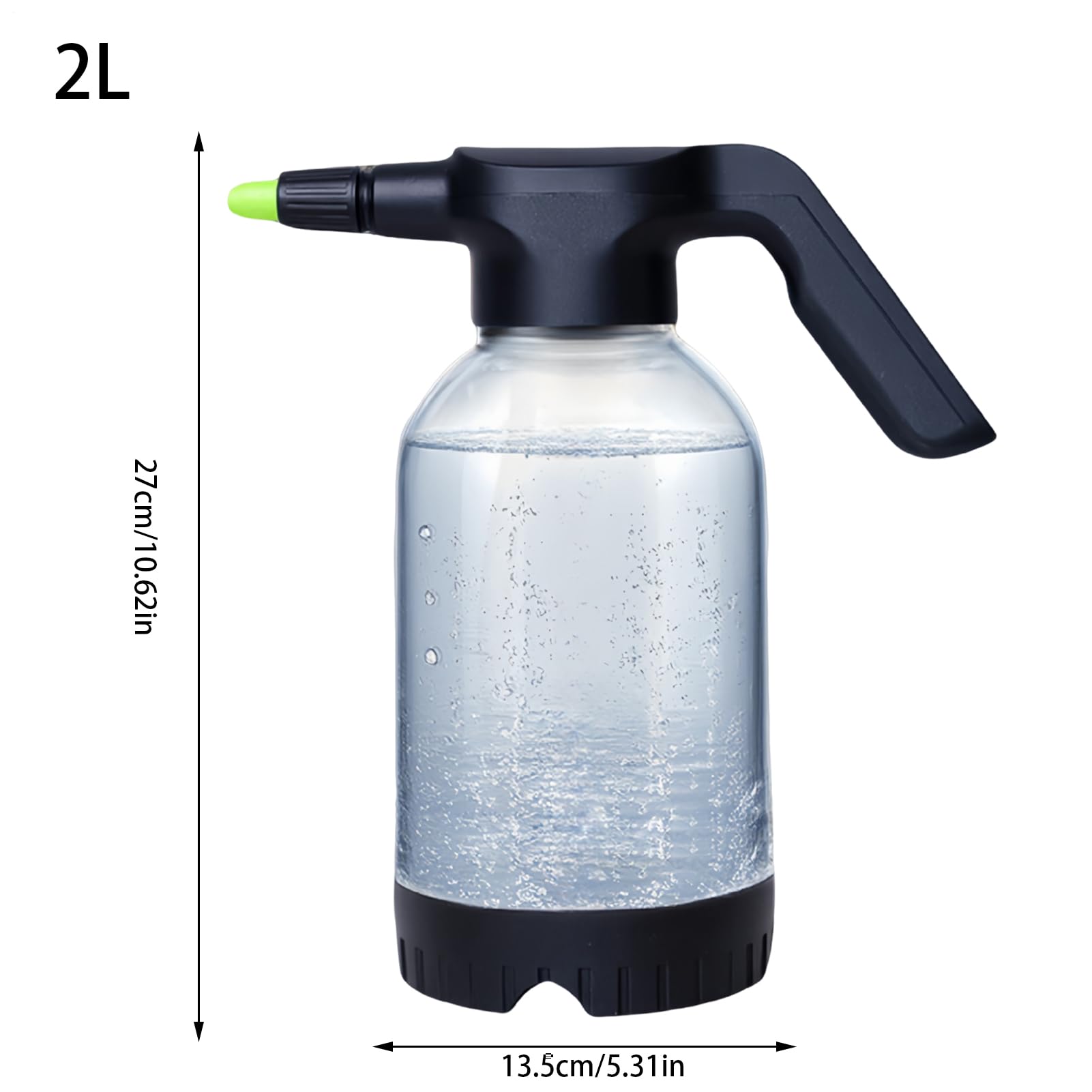 Electric fooam Sprayer - 2L Foaming Car Wash Sprayer | Car Wash Shampoo for Detailing | Battery Powered Cordless Pump | Handheld fooam for Washing Garden Automotive Exterior