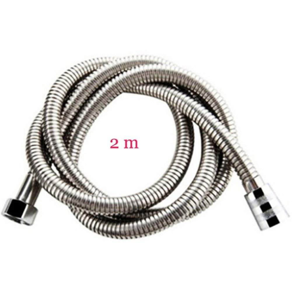 Manguera de repuesto universal de acero inoxidable, manguera de ducha(2m Plumbing Hoses)