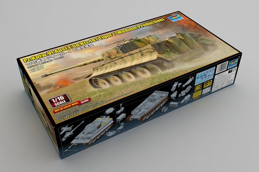 戦車模型1/16 ドイツ軍重戦車ティーガーⅠ型(ディスプレー用) Amazon | タコム(TAKOM) 1/16 ドイツ軍 ティーガー1 前期型